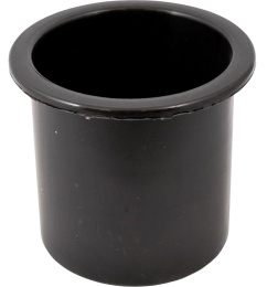 Подстаканник врезной Attwood диам. 73мм черный (11788-1)